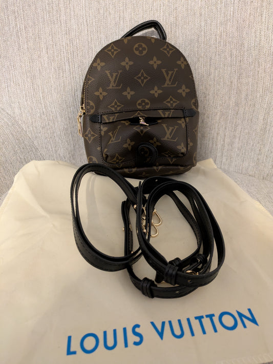 Louis Vuitton  Monogram Palm Springs Backpack Mini