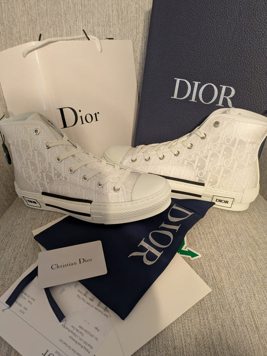 Size 10.5 - Dior B23 High Top Oblique