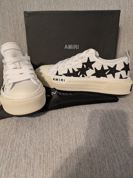 Size 11.5 - Amiri Men's Stars Court Canvas