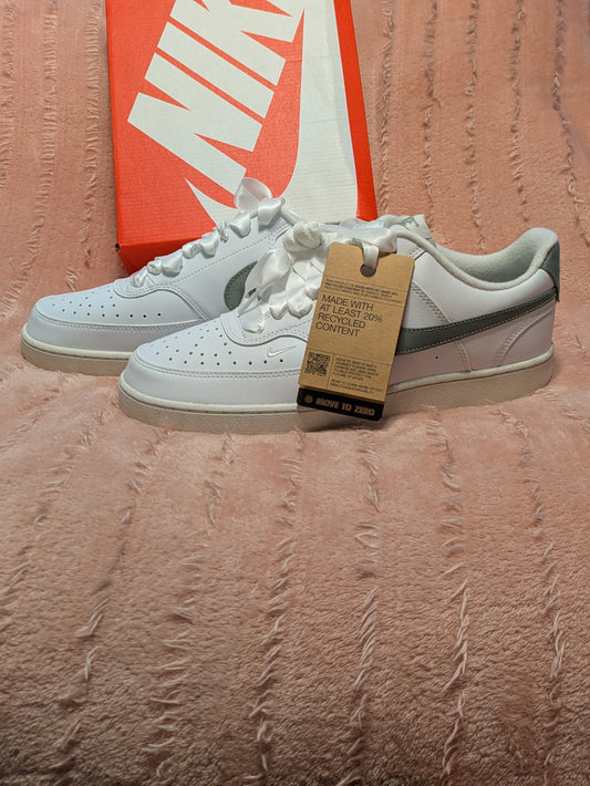 Size 12 Nike Court Vision Low Next Nature/Olive